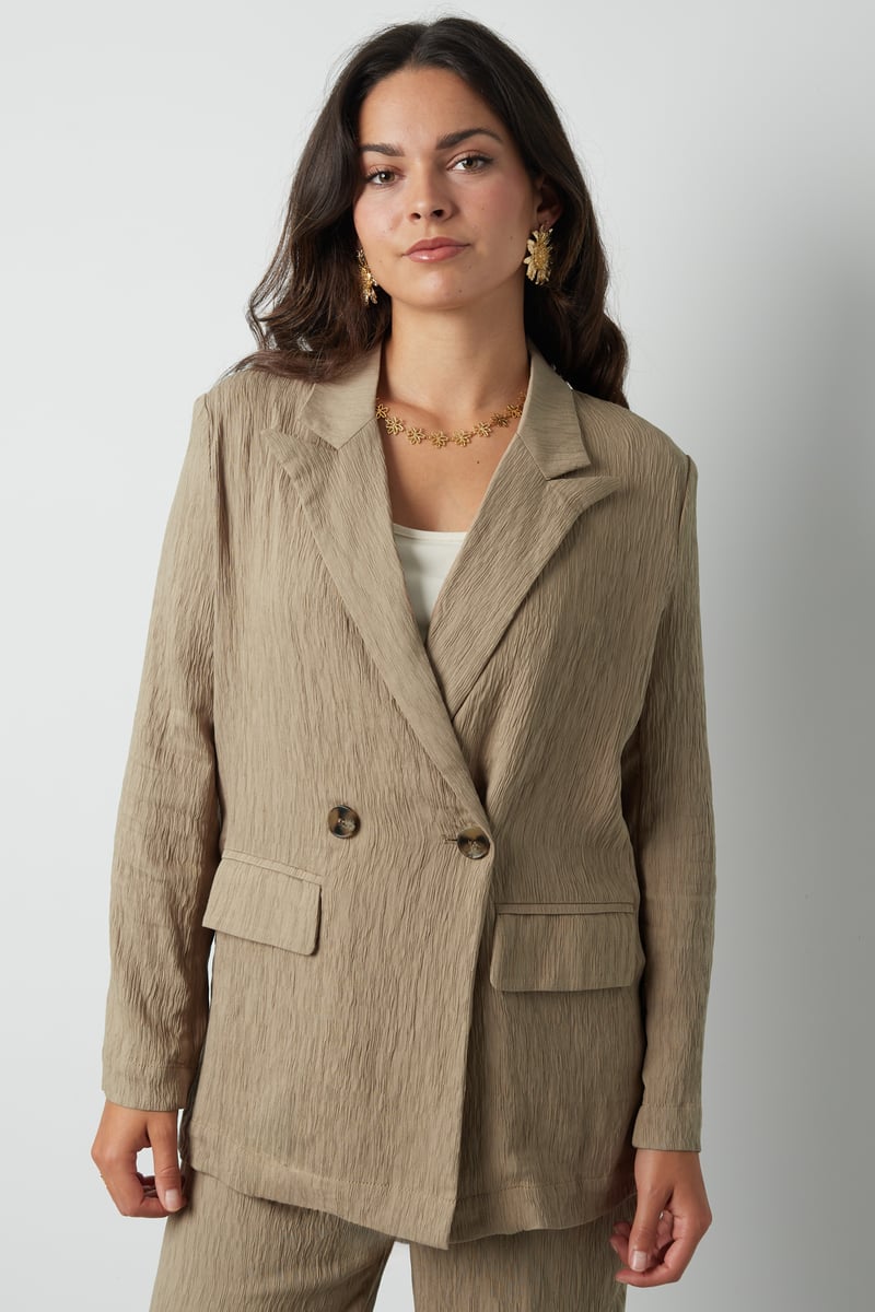 Chic Comfort blazer - zwart