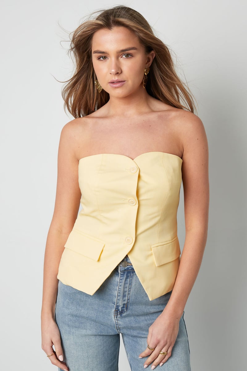 Vanilla Glow Top - Zwart