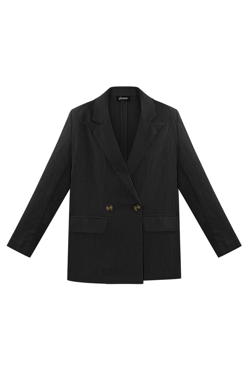 Chic Comfort blazer - zwart