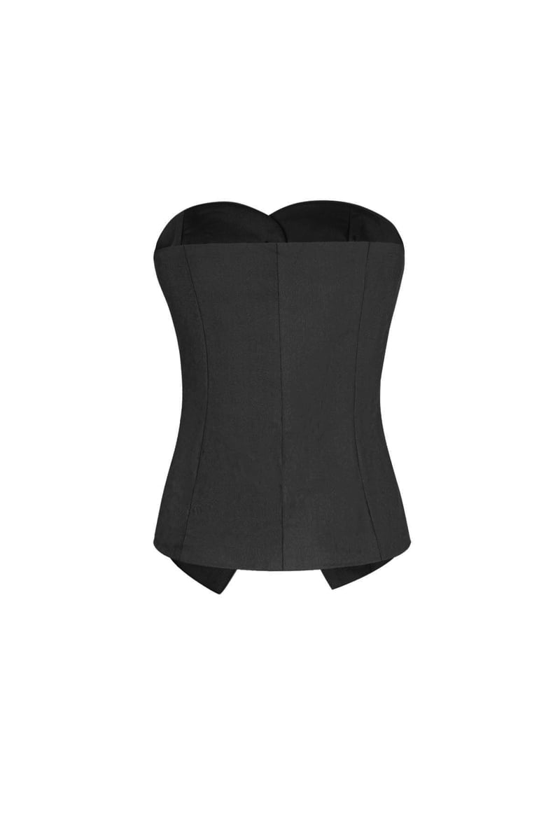 Vanilla Glow Top - Zwart