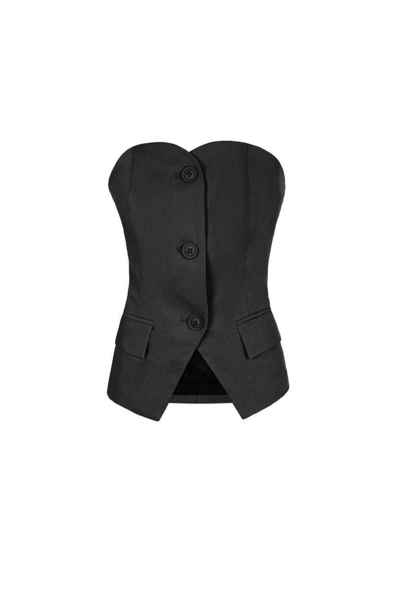 Vanilla Glow Top - Zwart