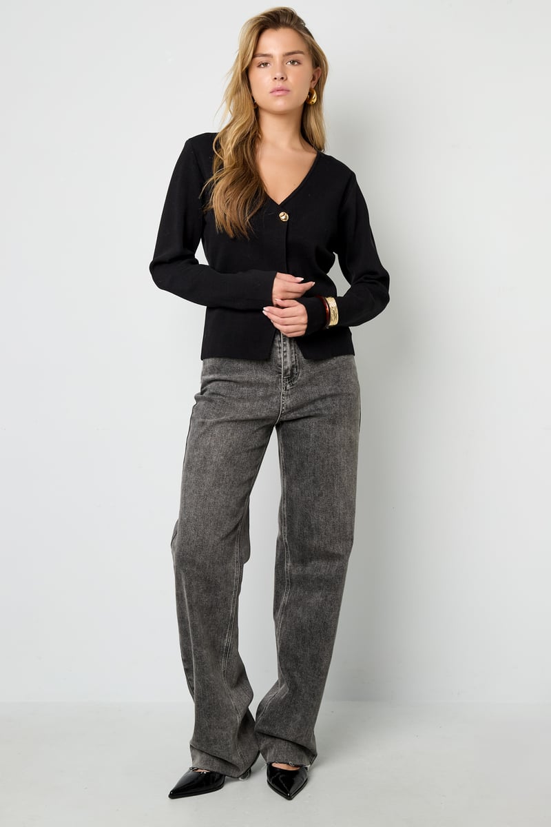 Een symmetrische cardigan