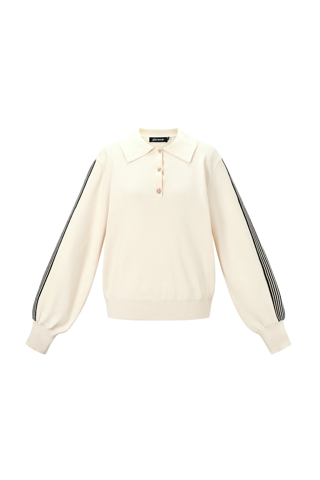 Gebreide trui Kleurenclash Sportieve herfst/winterkleding