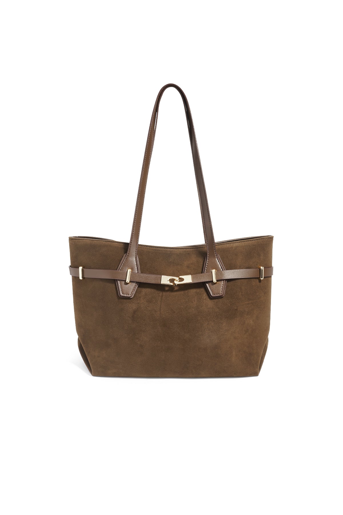 Tote Bag beige met riem